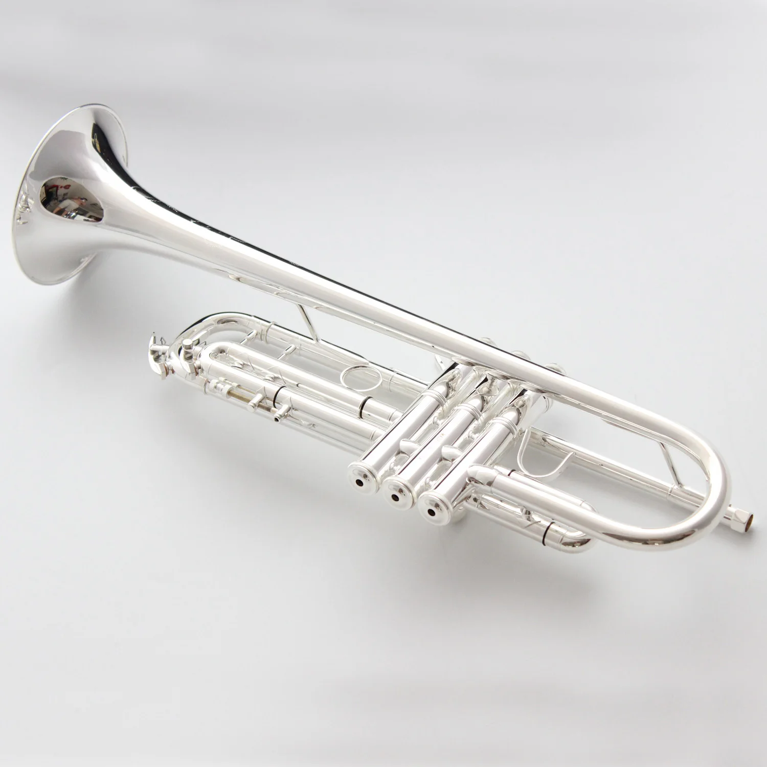 Музыка Fancier клуб Профессиональный Bb Труба LT197GS-96 посеребренный музыкальный инструмент труба LT197GS96 с Чехол мундштук