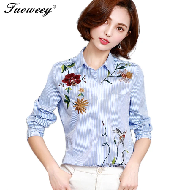 New 2017 Spring floral OL office Female Casual Clothing Women Sexy ...