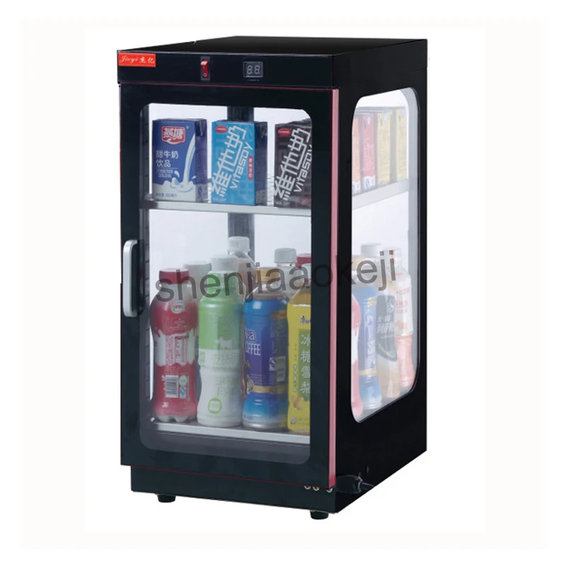 1pc Milk Tea Insulation Cabinet Drinks Beverage Warmer Display Showcase Food heat preservation machine food warming machine