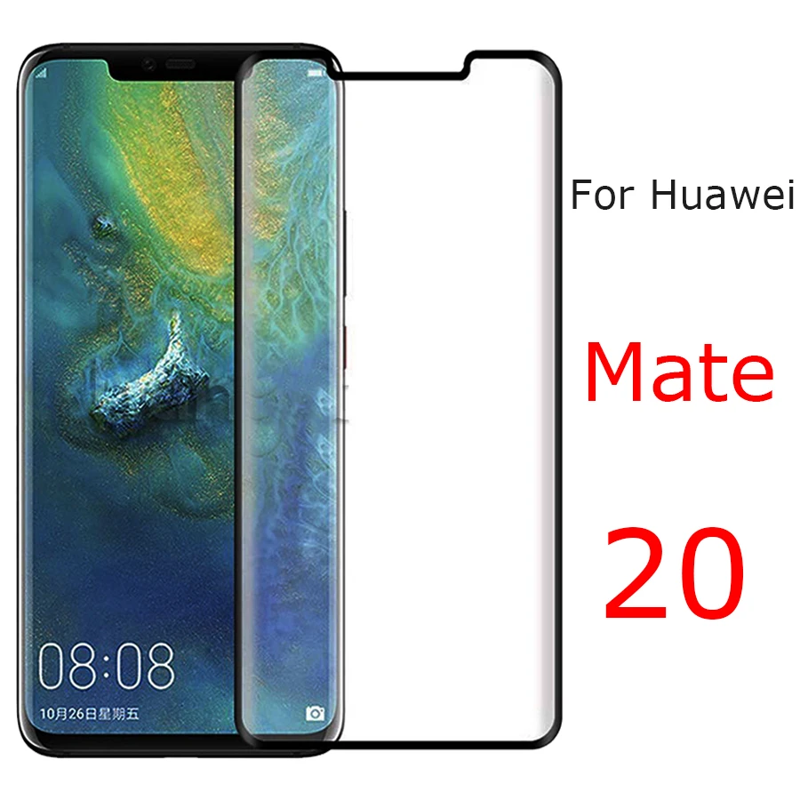 

3D Protective Glass On For Huawei Mate 20 Pro Lite Tempered Glas Film Mate20 Tremp Screen Protector Huavei Light 20Pro Dome Cam