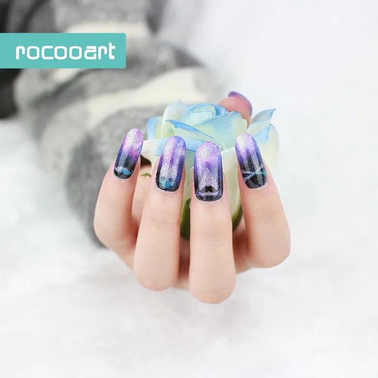 13 видов стилей наклейки для маникюра, дизайна ногтей, галактика, крутые, загадочные, 3D наклейки, авто клей, наклейки для дизайна ногтей, фиолетовые, галактика, блестящие наклейки