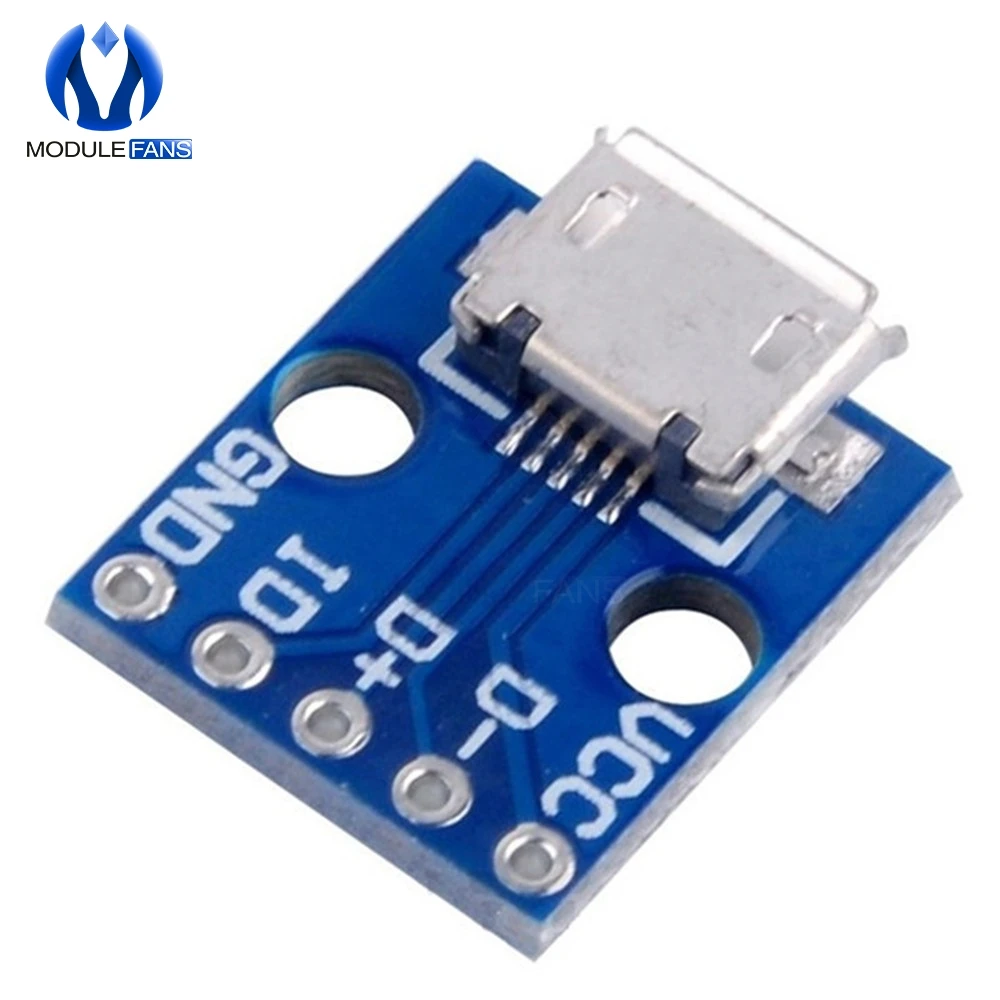 10 шт. CJMCU Breakout модуль питания плата Micro USB интерфейс адаптер 5 В модуль|module micro usb|usb