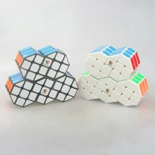 Babelemi арахиса по сниженным ценам! 3x3x3 слитный Скорость волшебный куб, головоломка, игровые кубики подарок Обучающие игрушки для Для детей