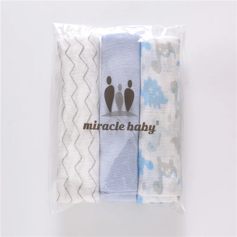 3 шт./лот 70*70 см детское одеяло для новорожденных 100% хлопок муслин мягкая пеленка Обёрточная бумага ткань пеленки для кормящих крышка ванны