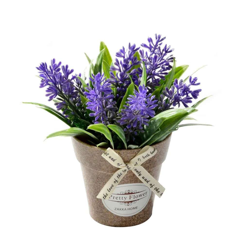 Fake flower hybrid grass with plastic vase bonsai Artificial flowers for wedding party living room Garden farmhouse decoration Fake flower hybrid grass with plastic vase bonsai Artificial flowers for wedding party living room Garden farmhouse decoration