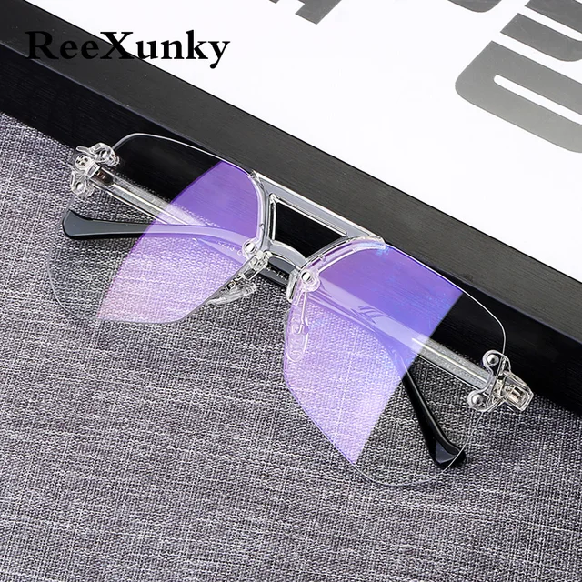 Cheap 2018 New Protection Glasses For Computer Anti Blue Ray Radiation Blue Light Blocking Glasses Anti Eye Fatigue Square Goggles Top