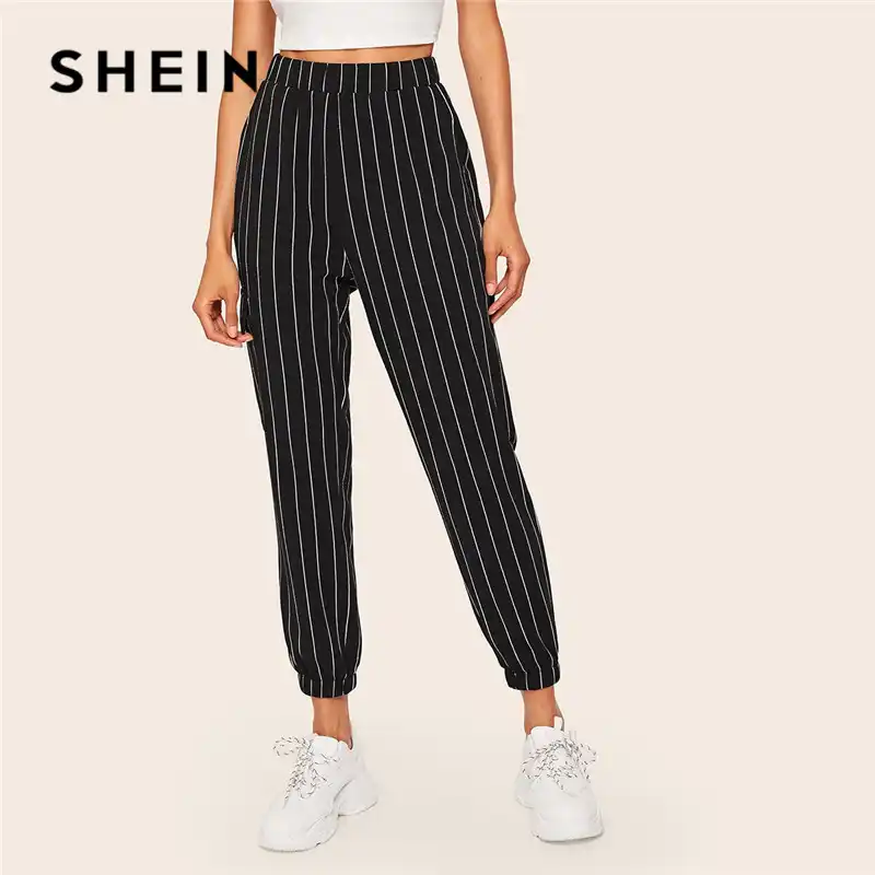 striped pants shein
