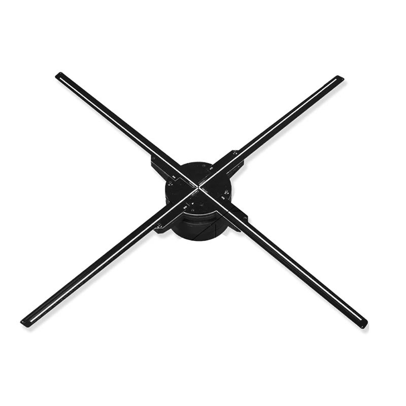AC 100 - 240V Holographic Display LED Fan Advertising Machine Advertising Lights for Exhibition / Party Commercial Lighting