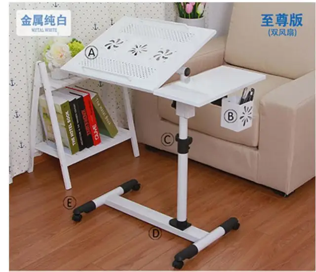 Multipurpose 360 Degrees Rotation Laptop Desk Movable Anti Slip Multipurpose 360 Degrees Rotation Laptop Desk Movable Anti Slip Notebook Computer Table With Pen Case