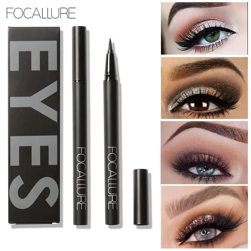 Focallure Makeup Eyeliner Pencil Liquid Make Up Quick Dry Eyeliner Long
