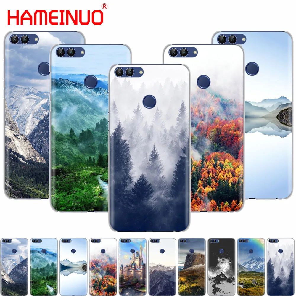 

HAMEINUO Mountain Forest Clouds cell phone Cover Case for huawei Honor 7C Y5 Y625 Y635 Y6 Y7 Y9 2017 2018 Prime PRO