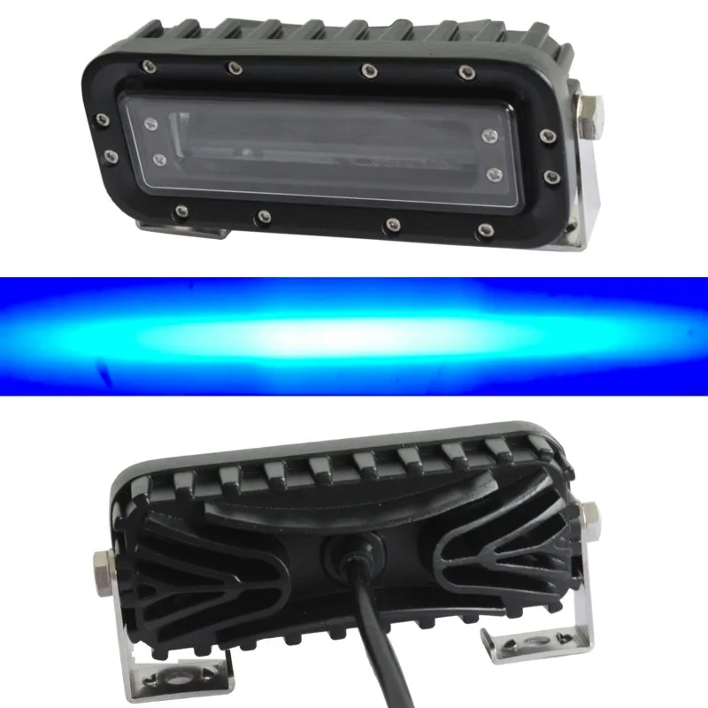 

12v/24v/48v/60v/72v Led forklift safety light 18W forklift Blue Red Spot warning light Reverse backup hazard signal beacon lamp