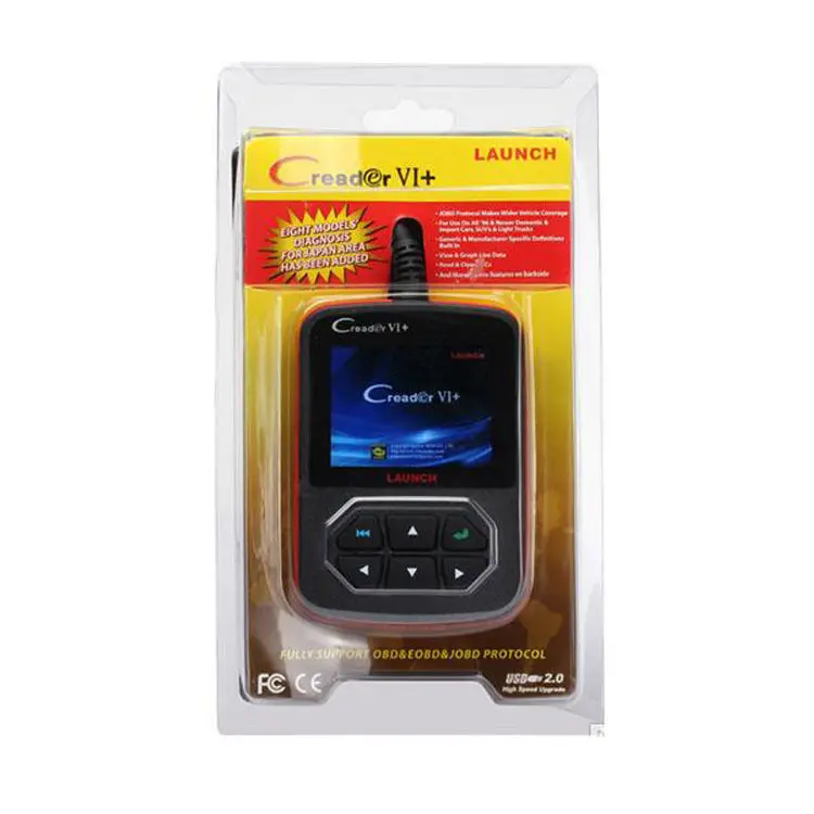 Цена за Бесплатная доставка Старт Creader 6 + VI Plus поддержка JOBD OBD код сканер с factrory цена + три года гарантии Цена за Бесплатная доставка Старт Creader 6 + VI Plus поддержка JOBD OBD код сканер с factrory цена + три года гарантии