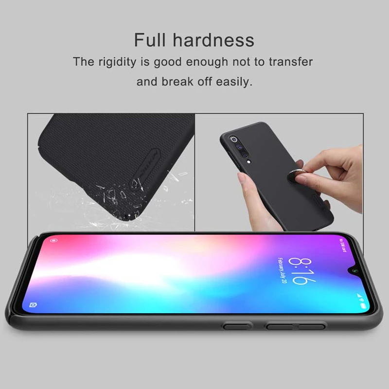 Чехол NILLKIN для Xiaomi Mi9 Mi 9 Se Супер Матовый чехол жесткие пластиковые чехлы телефонов