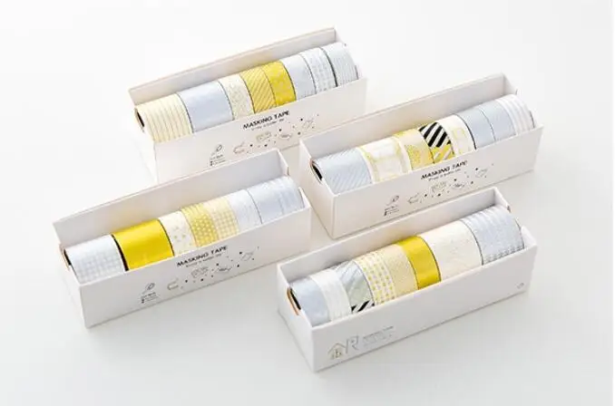 

Gold & Silver Washi Tape Set , Metallic Decorative Masking Tape for DIY Scrapbooking