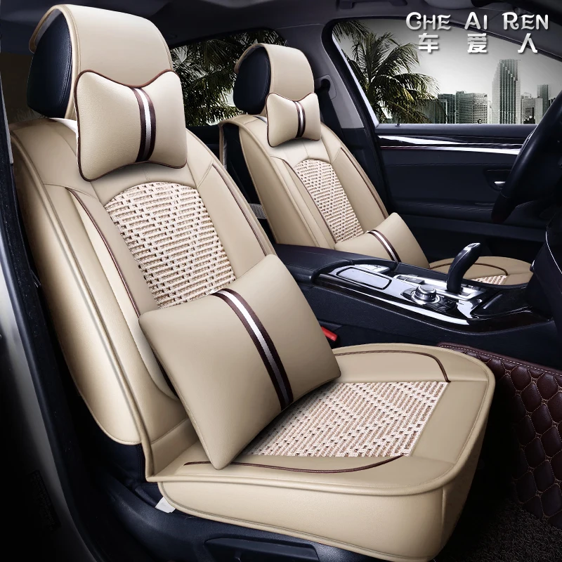 CHE AI REN The new 6D Styling Car Seat Cover For Toyota Camry 40 RAV4