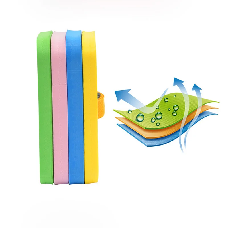 children Learn Swimming back floating Plate