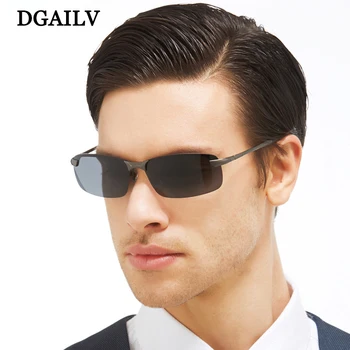 

Brand Classic Polarized Sunglasses Men Driving Square Black Frame Eyewear Male Sun Glasses Male Fashion Glasses Men Sunglasses