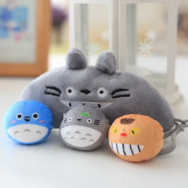 Kawaii мягкие детские игрушки плюшевые куклы мультфильм фасоли растения и Фрукты банан желтый человек Кумамон Тоторо гороховый стручок 25 см