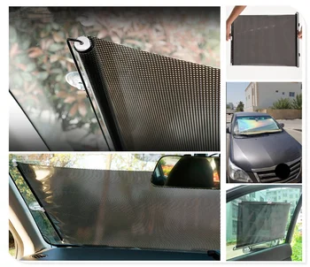 melhor PVC Toldo Da Janela Retrátil Carro Automático Vidros Dianteiros E Traseiros Para Justy Lmpreza Forester Outback Legado Tribeca XV XT RX