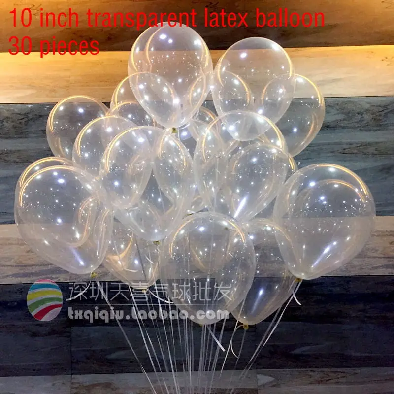 1 Набор, 12 дюймов, вечерние, латексные, конфетти, воздушные шары, пачка, тюль, воздушные шары с колонной, базовый комплект, детский душ, день рождения, свадьба, Декор - Цвет: 30 pieces balloon