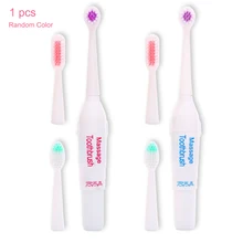 Уход за полостью рта детей с 3 сменными щеточными головками Водонепроницаемая электрическая зубная щетка высокого качества