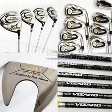 Новые cooyute клюшки для гольфа Хонма BEZEAL 525 Compelete Набор для игры в гольф водитель+ дерево+ Хонма железные клюшки Графит Вала R или S