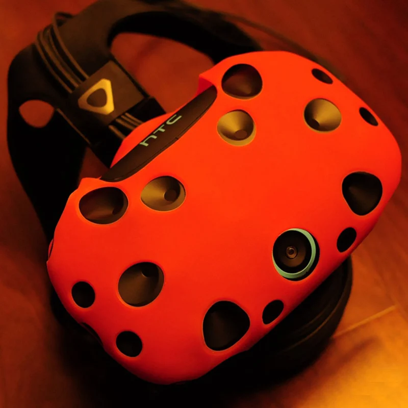 Для htc Vive гарнитура VR Силиконовый чехол Чехол Кожа VR очки шлем контроллер ручка чехол оболочка Виртуальная реальность
