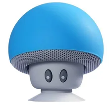 Креативный мультяшный автомобиль портативный мини Гриб патрон Bluetooth музыкальная стереоколонка плеер беспроводной всасывающий водонепроницаемый Hands-free
