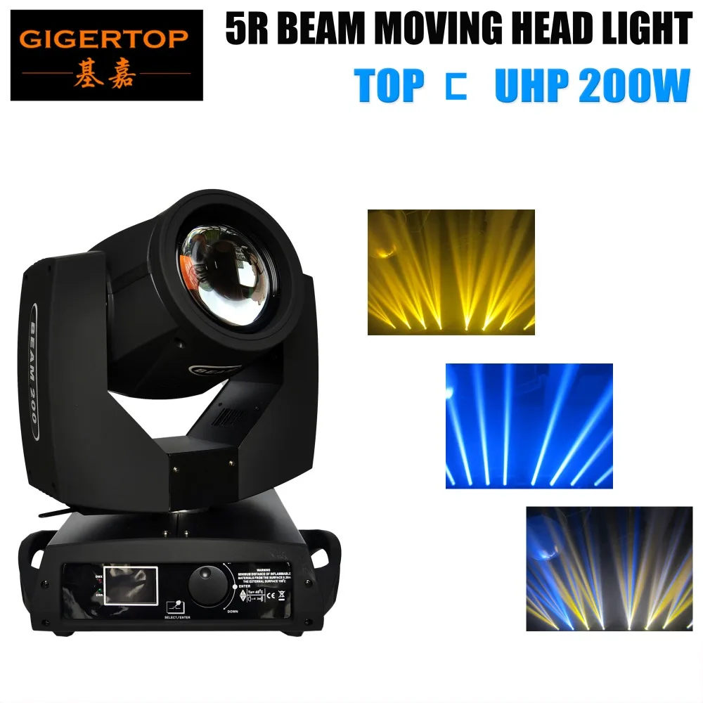 

Chinese Exporter 5R Moving Head Sharpy 200W 5R Beam Moving Head Light CE ROHS Certification TOP UHP Lamp Led Stage Lighting