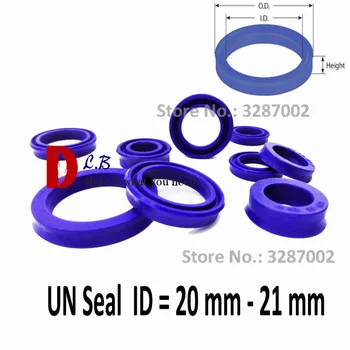 

U Ring Polyurethane (PU) Rubber U CUP size ID*OD*H ID = 20 mm - 21 mm UN Cup Single Lip Hydraulic cylinder piston and rod seal