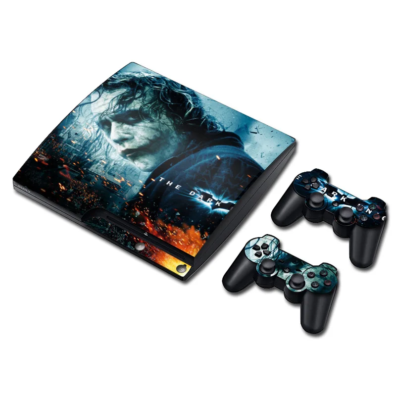 Джокер виниловая кожа для PS3 тонкая наклейка на консоль Крышка тонкий контроллер