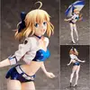 Nuevo caliente 25cm destino/noche estancia de chica saber Artoria Pendragon (Lily) figuras de acción de juguete colección de regalo de Navidad muñeca ► Foto 1/6