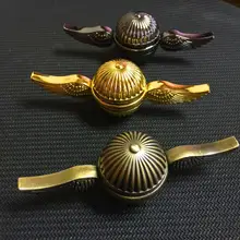 Спиннер Гарри снитч ручной Спиннер Радуга Металл хаме медь Купидон Крыло ангела декомпрессии игрушка палец гироскоп