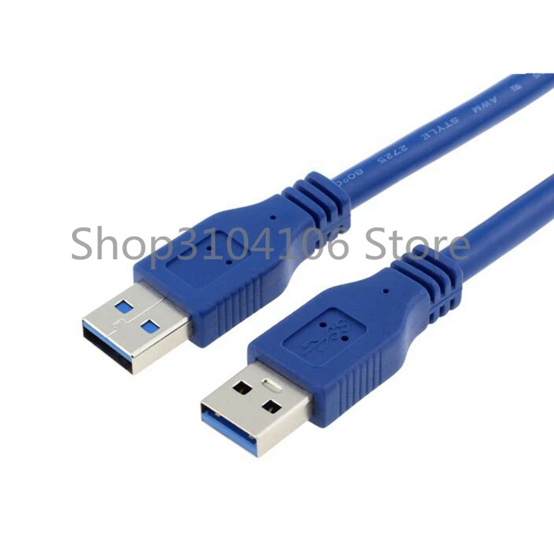 Высокоскоростной синий USB 3,0 A Тип папа-папа USB кабель-удлинитель AM-AM 4,8 Гбит/с Поддержка USB 2,0 0,3 м 0,6 м 1 м 1,5 м-5 м