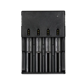 

10Pcs KingWei HE4 USB Universal Charger AA AAA NI-MH Battery 18650 Li-ion Battery Charger with USB Cable