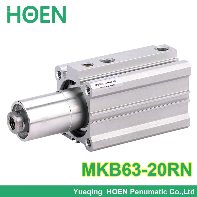

MKB63-20RN MKB Series Double acting Rotary Clamp Air Pneumatic Cylinder MKB63*20RN