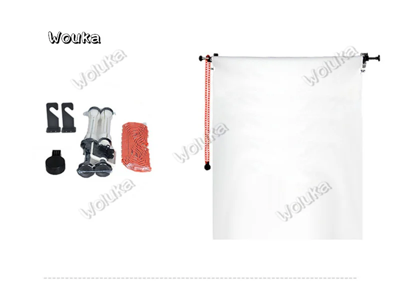 Photography Video 1 Roller Single Axis Wall Mount Manual Background Backdrop Support System CD50 T03 P