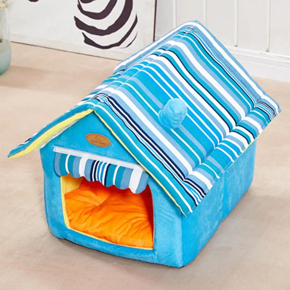 

1PC Pet Dog Bed Sofa House For Cat Dogs House Soft Dog Nest Kennel For Puppy Cat Plus Size Small Medium Large Dogs Pet