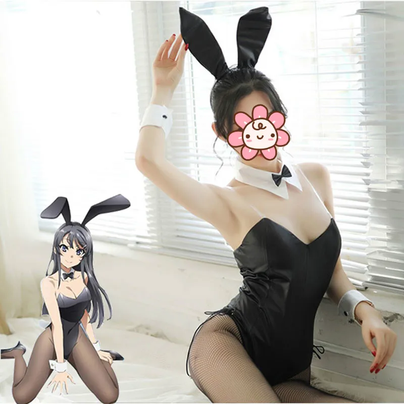 Женский костюм для косплея Seishun Buta Yarou wa сенпай no Yume wo Minai Mai Sakurajima 5822| |