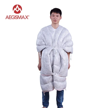 AEGISMAX Quilt Ultralight Sleeping Bag FP850 Gray Goose Down 290g 5