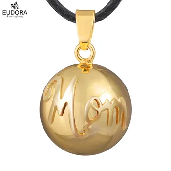 

N14NB248 Fashion Maternity Jewelry Pendant Gold Mom Chime Bola Ball Harmony Bola Angel Caller Necklace