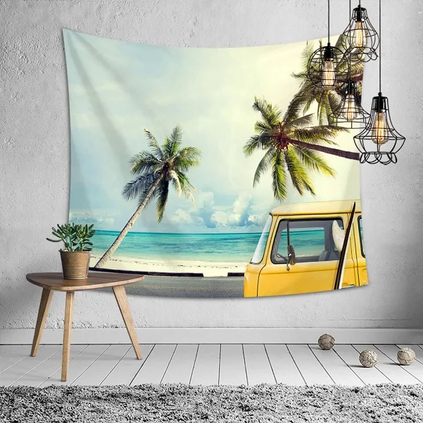Mylb мода настенный Печатный декоративный гобелен пляжное полотенце в стиле бохо йога коврик одеяло, скатерть - Цвет: 9
