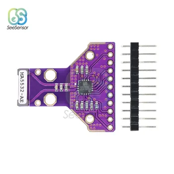 

AS3935 Sensor Breakout Board SPI I2C Interface Strikes Thunder Rainstorm Storm Distance Detection 2.4V-5.5V Antenna