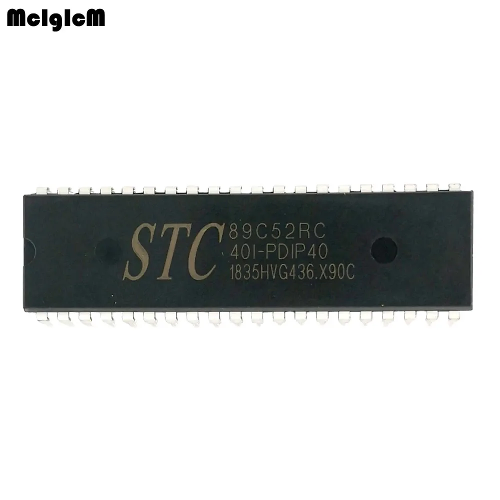 5 шт. интегральная схема STC89C52RC DIP40 51 микрокомпьютер с одним чипом | Электронные