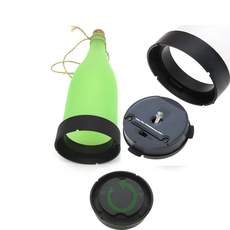 Movido a Energia Solar do Jardim da Lâmpada ao ar Mesa de Bar Festa de Natal em Casa Decoração de Casamento Solar Levou Garrafa Pendurado Pátio Livre Luz 4 Cheap Lâmpadas solares