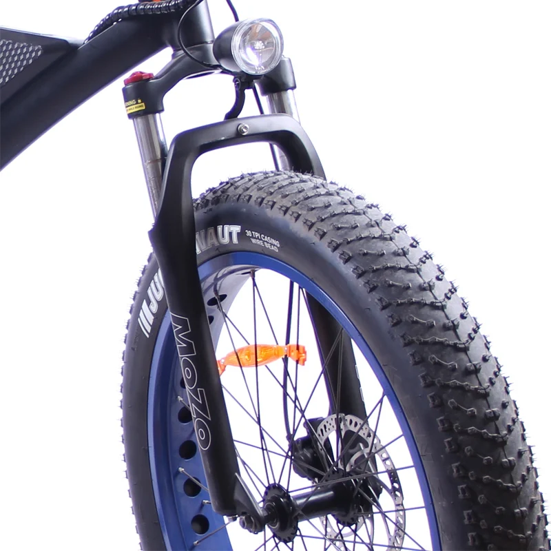 Электрический горный велосипед EZBIKE, электрический велосипед для взрослых, бесщеточный контроллер с ЖК-дисплеем, 500 Вт, роскошный электровелосипед