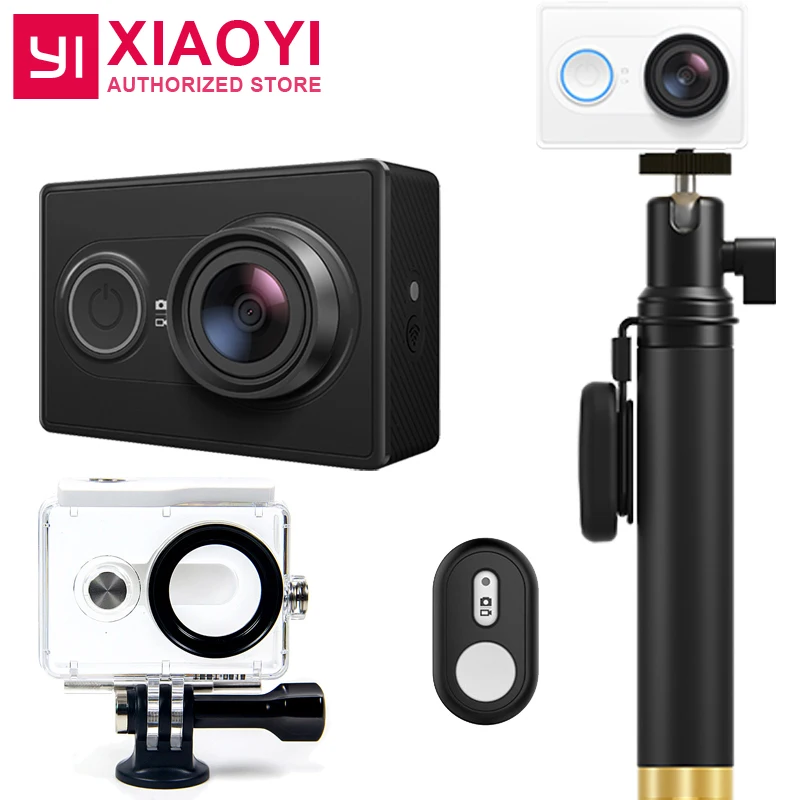 Original Xiaomi YI Sports Camera Ambarella A7LS 155" 1080P WiFi Action Camera 3D Noise Reduction International Edition