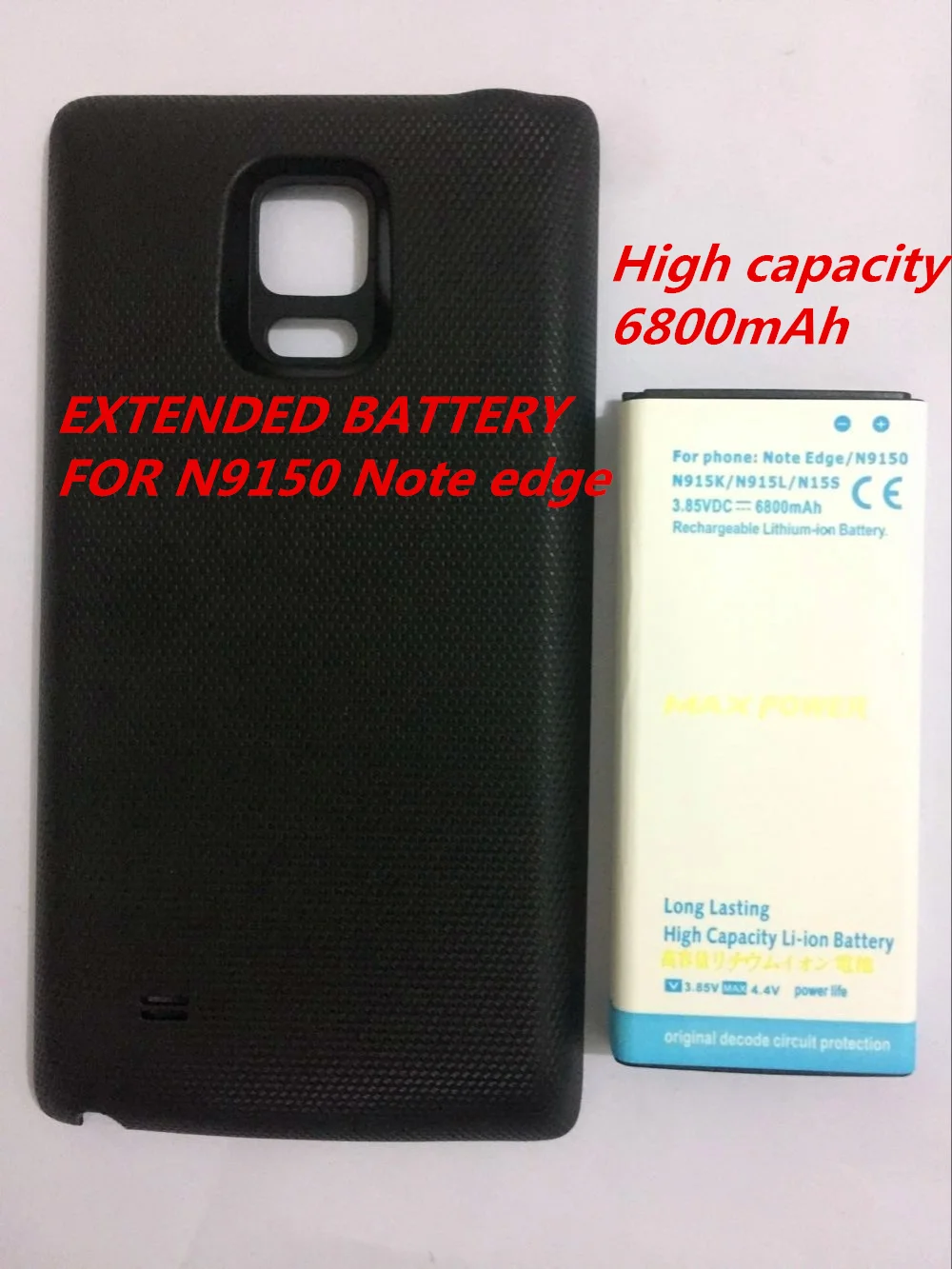 High capacity battery 6800mAh N9150 For Samsung Galaxy Note Edge