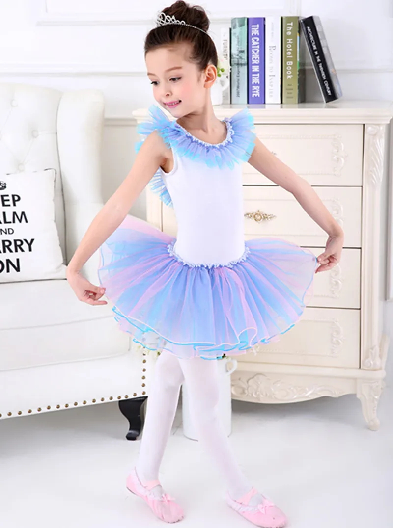 Buy Fairy Princess Dance Costume Ballet Dress Skating Child Sleeveless Tutus